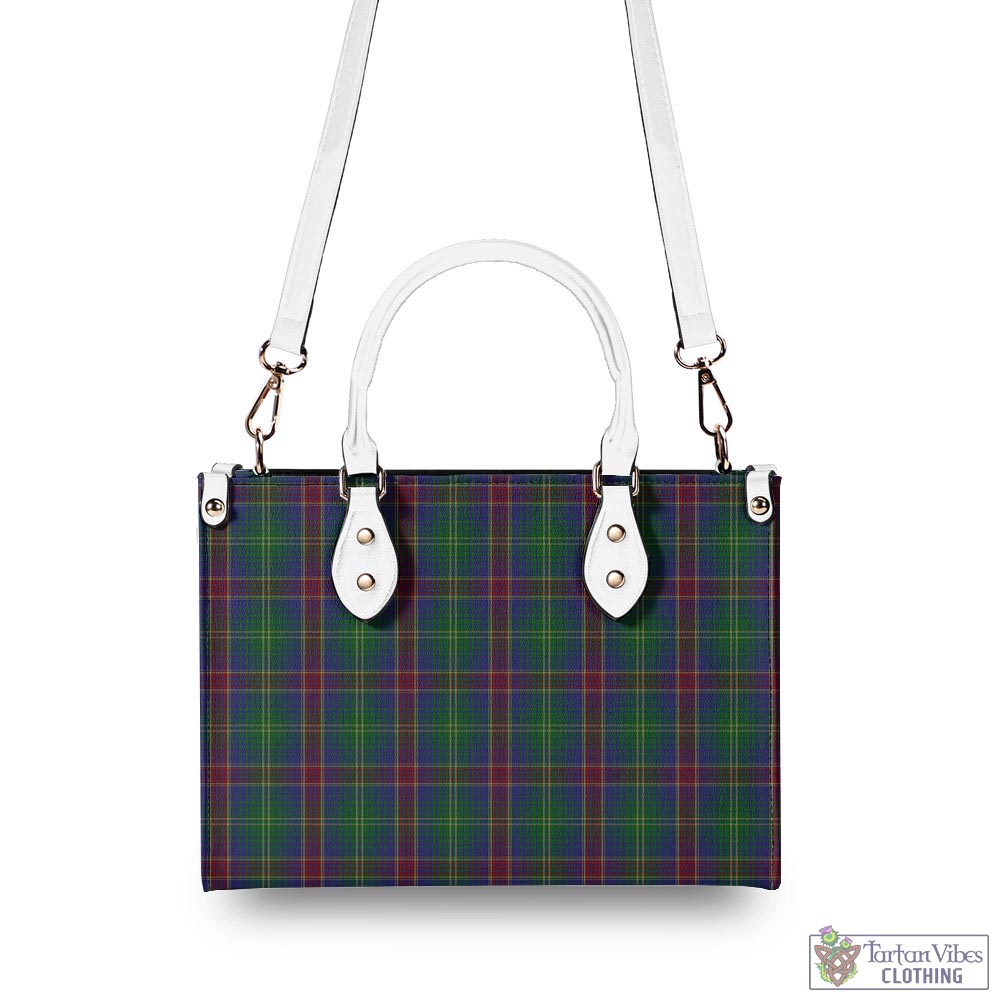 Tartan Vibes Clothing Hart of Scotland Tartan Luxury Leather Handbags