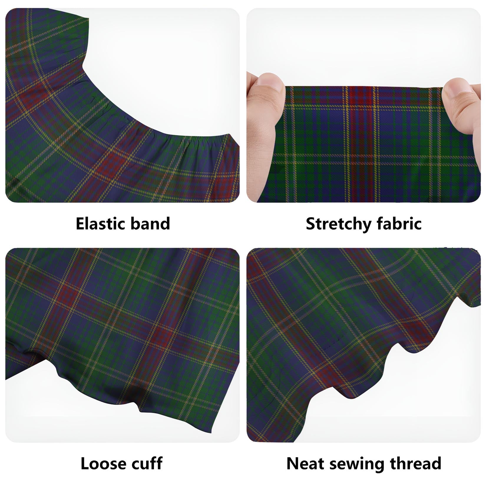 Hart of Scotland Tartan Off Shoulder Long Dress - Tartanvibesclothing