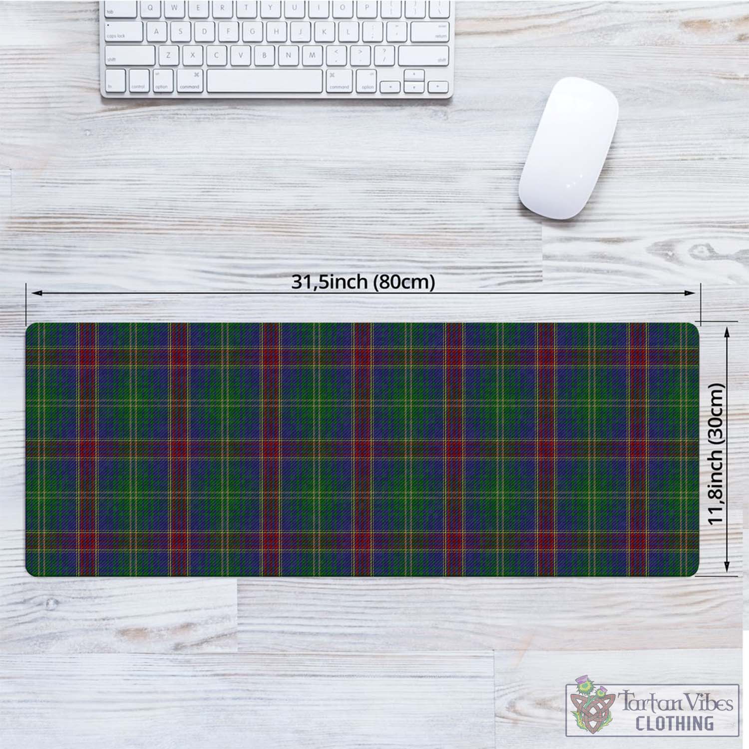 Tartan Vibes Clothing Hart of Scotland Tartan Mouse Pad