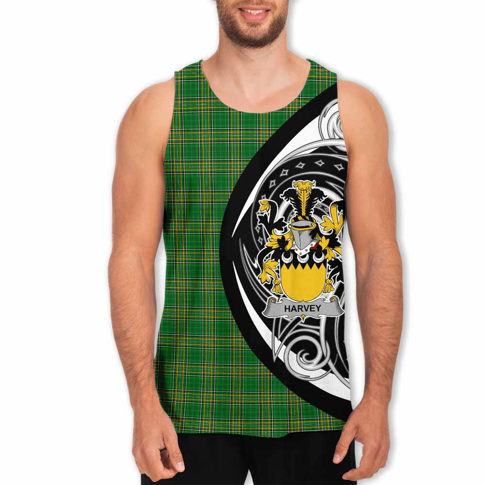 Harvey Irish Clan Men's Tank Top Celtic Circle Style Men - Tartan Vibes Clothing