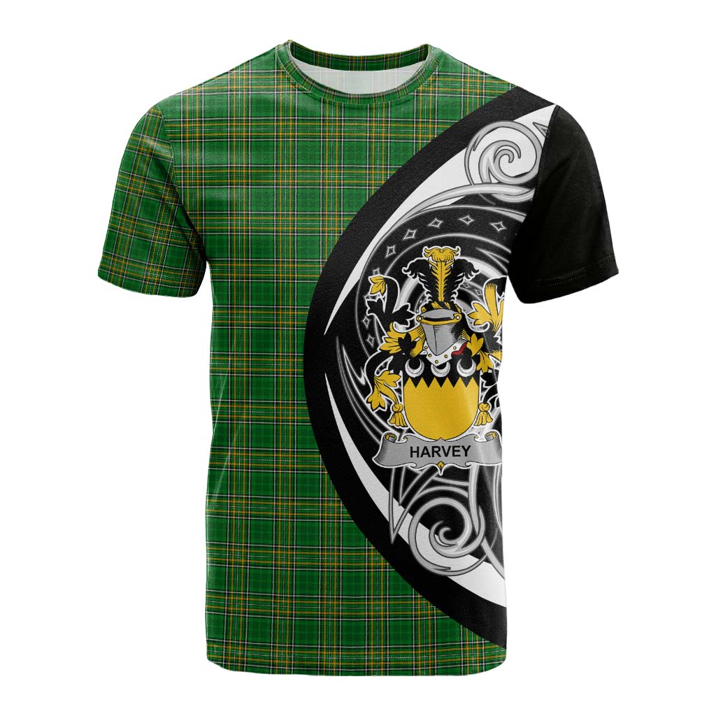 Harvey Irish Clan Cotton T-shirt Celtic Circle Style Kid's Shirt - Tartan Vibes Clothing