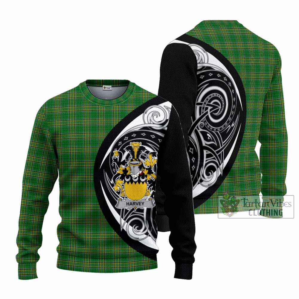 Harvey Irish Clan Knitted Sweater Celtic Circle Style - Tartan Vibes Clothing