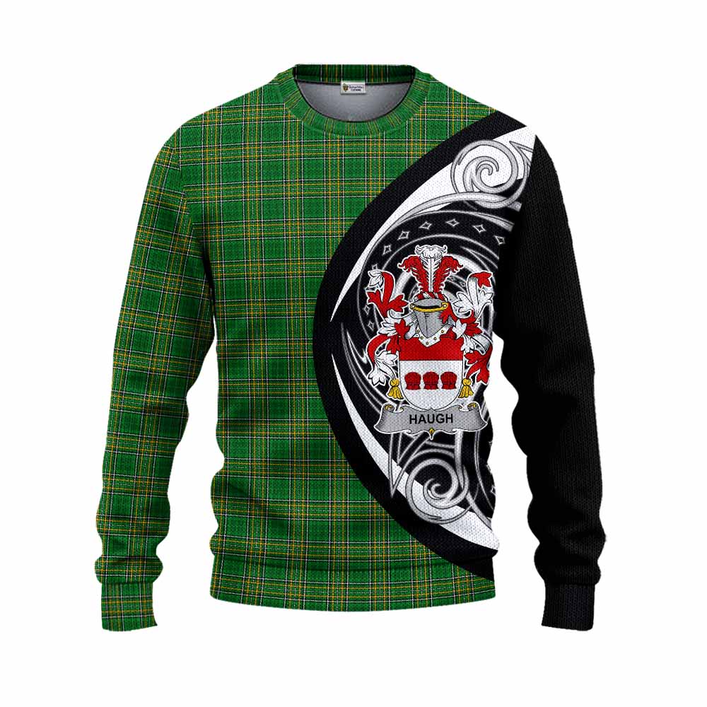 Haugh Irish Clan Knitted Sweater Celtic Circle Style Unisex - Tartan Vibes Clothing