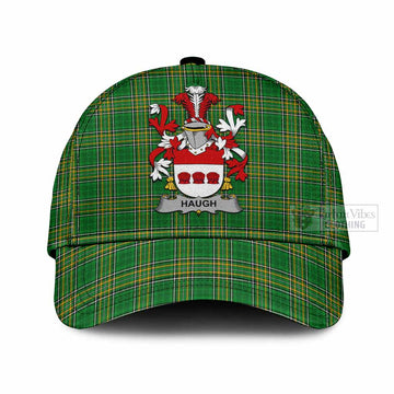 Haugh Irish Clan Tartan Classic Cap with Coat of Arms