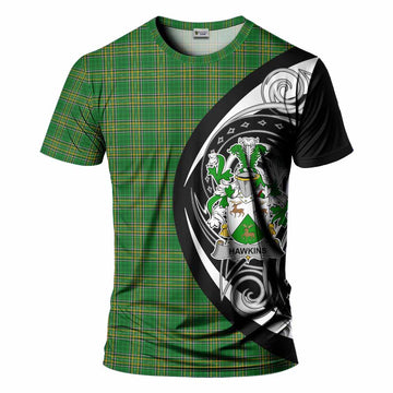 Hawkins Irish Clan T-Shirt Celtic Circle Style Kid's Shirt - Tartan Vibes Clothing