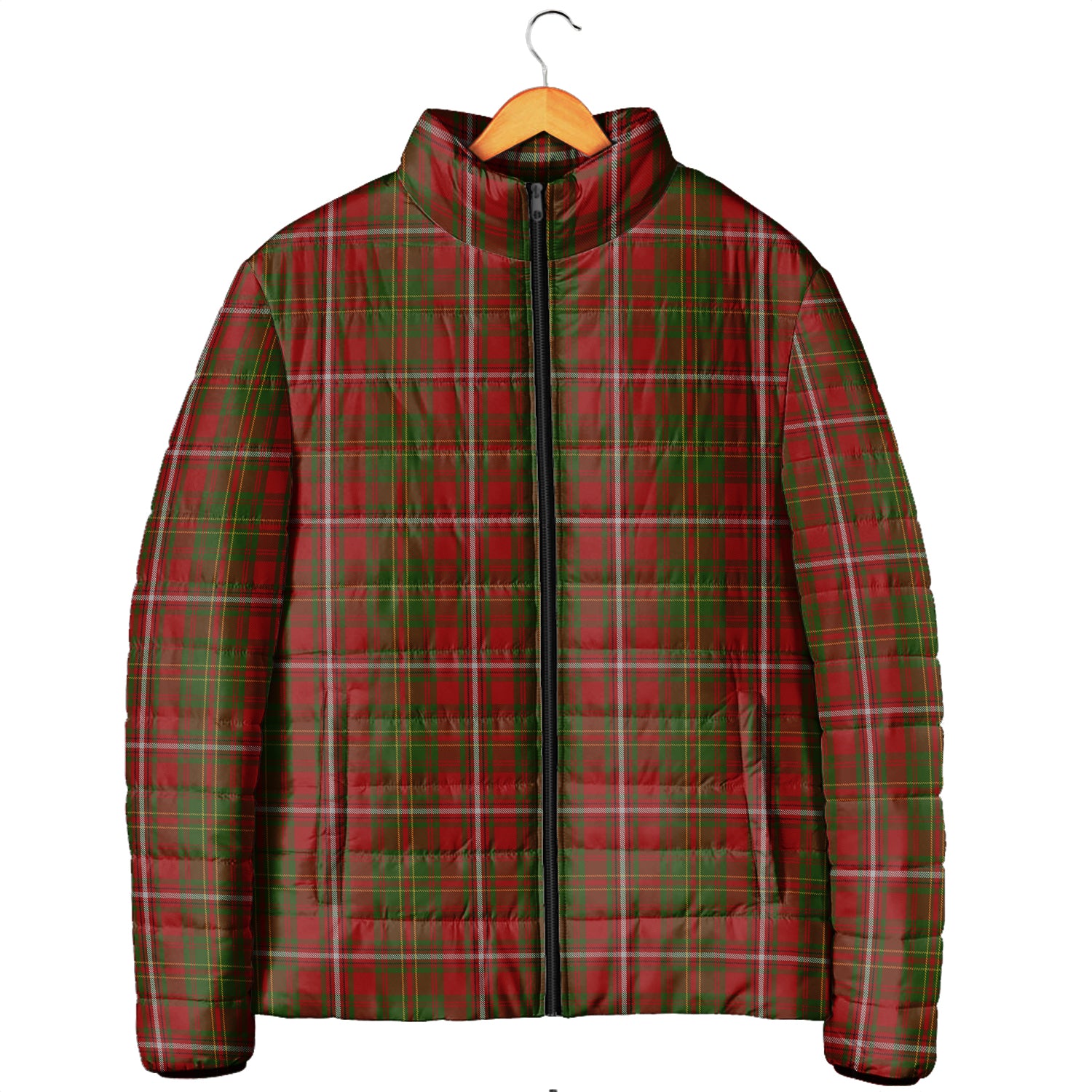 Hay Tartan Padded Jacket Men's Padded Jacket - Tartan Vibes Clothing