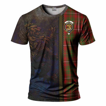 Hay Tartan Family Crest T-Shirt Alba Gu Brath Be Brave Lion Ancient Style Kid's Shirt - Tartan Vibes Clothing