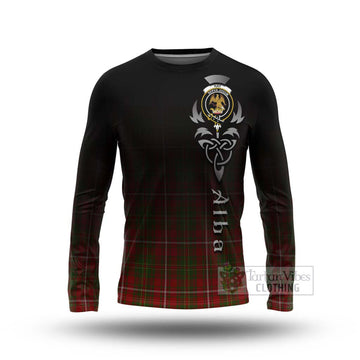 Hay Tartan Long Sleeve T-Shirt Featuring Alba Gu Brath Family Crest Celtic Inspired