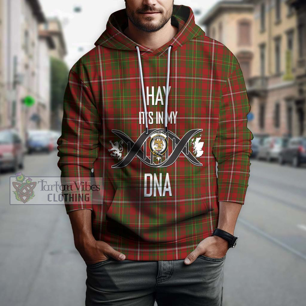 Hay Tartan Hoodie with Family Crest DNA In Me Style Pullover Hoodie - Tartanvibesclothing Shop