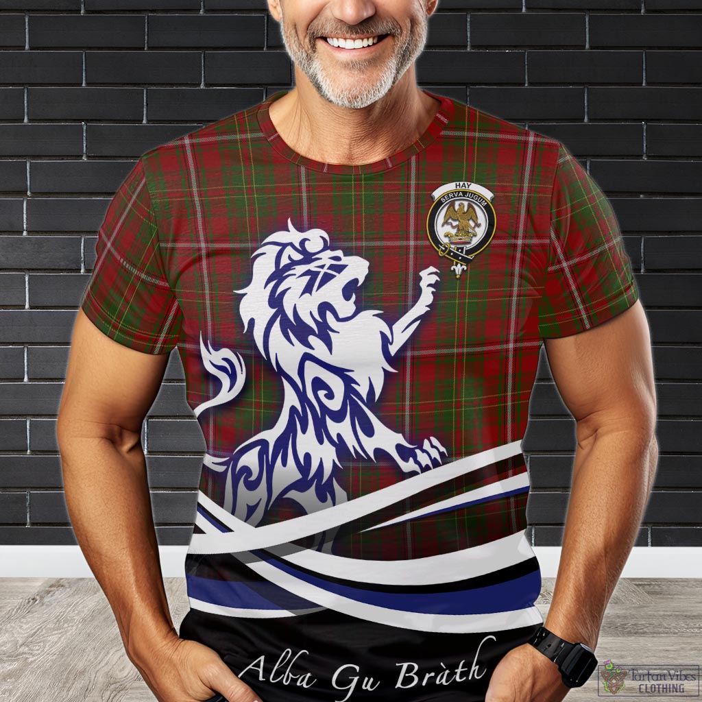 hay-tartan-t-shirt-with-alba-gu-brath-regal-lion-emblem