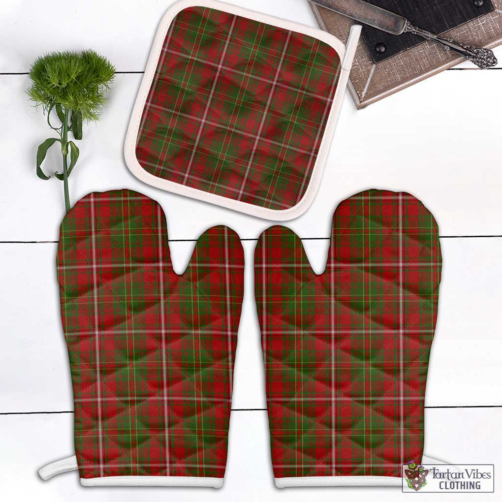 Hay Tartan Combo Oven Mitt & Pot-Holder Combo 1 Oven Mitt & 1 Pot-Holder White - Tartan Vibes Clothing