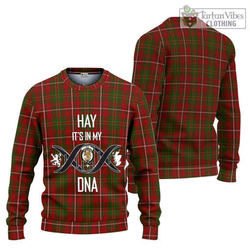 Hay Tartan Ugly Sweater with Family Crest DNA In Me Style