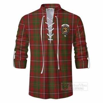 Hay Tartan Ghillie Kilt Shirt with Family Crest DNA In Me Style