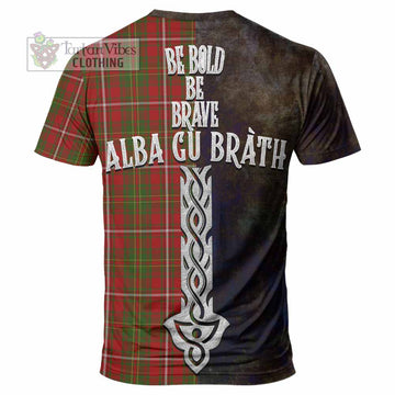 Hay Tartan Family Crest T-Shirt Alba Gu Brath Be Brave Lion Ancient Style - Tartan Vibes Clothing