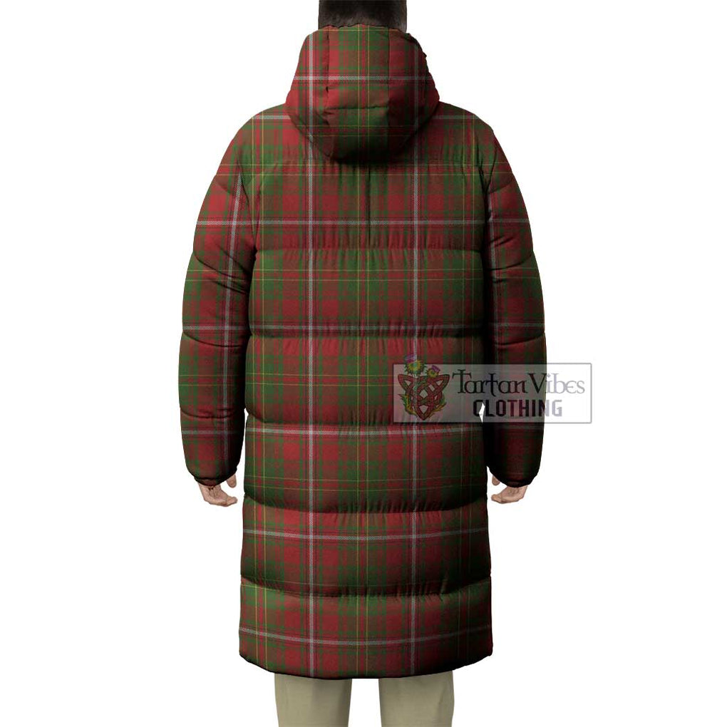 Tartan Vibes Clothing Hay Tartan Long Down Jacket