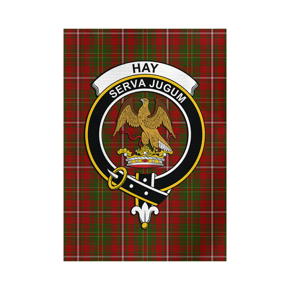 Hay Tartan Flag with Family Crest - Tartan Vibes Clothing