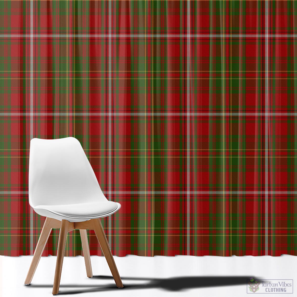 Hay Tartan Window Curtain