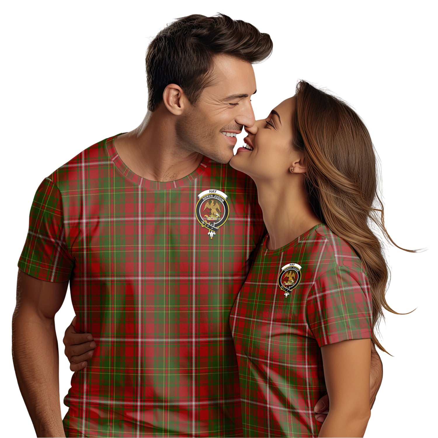 Hay Tartan T-Shirt with Family Crest - Tartan Vibes Clothing