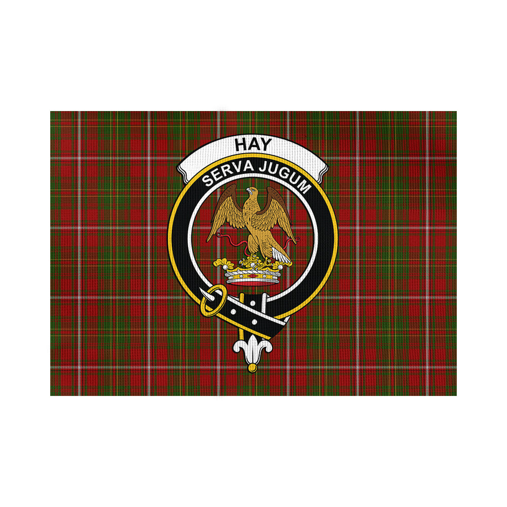 Hay Tartan Flag with Family Crest - Tartan Vibes Clothing