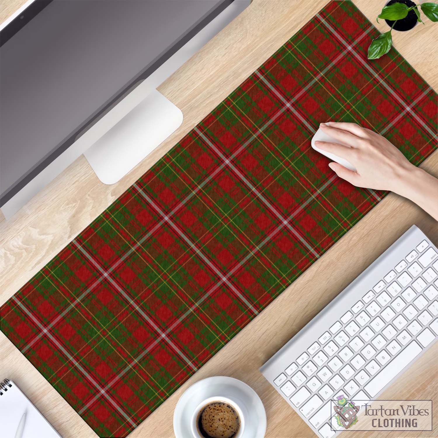 Tartan Vibes Clothing Hay Tartan Mouse Pad