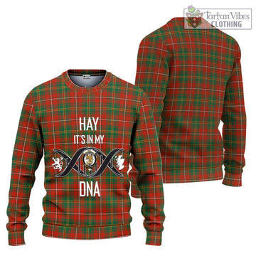 Hay Ancient Tartan Ugly Sweater with Family Crest DNA In Me Style