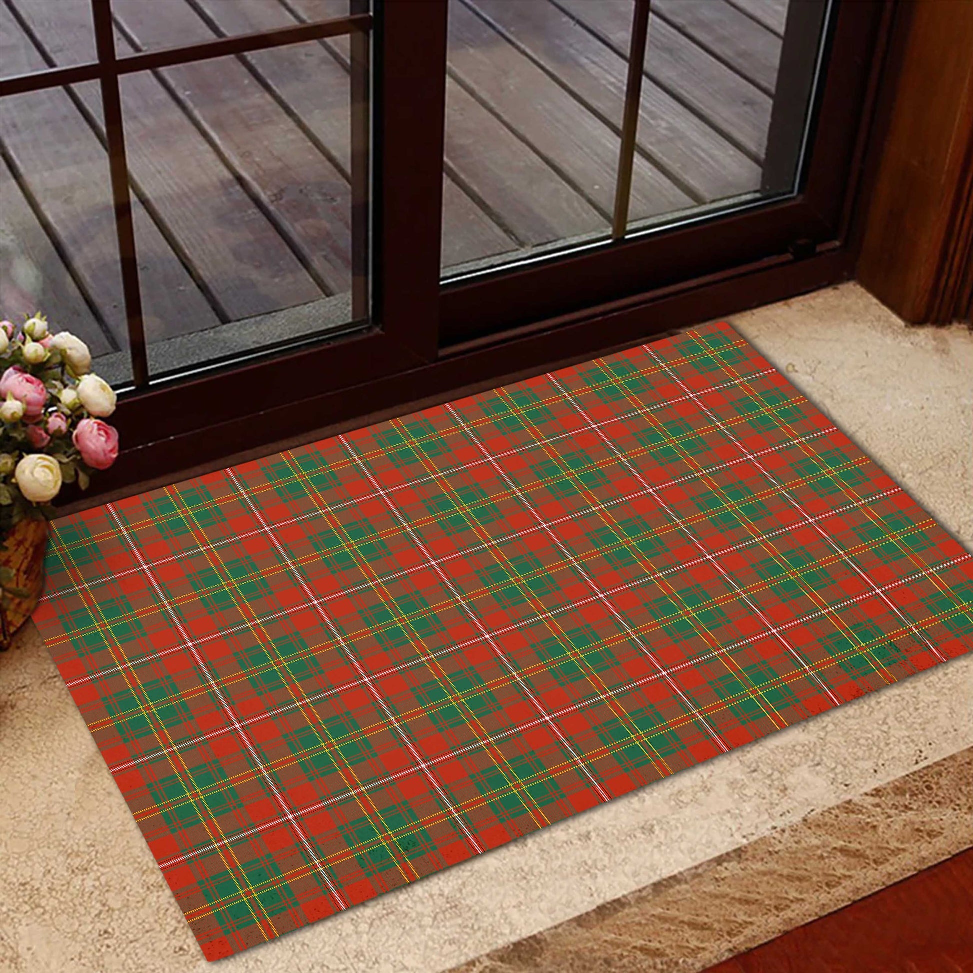 Hay Ancient Tartan Door Mat - Tartanvibesclothing