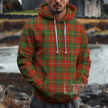 Hay Ancient Tartan Cotton Hoodie