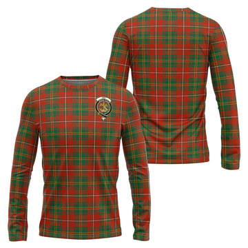 Hay Ancient Tartan Long Sleeve T-Shirt with Family Crest