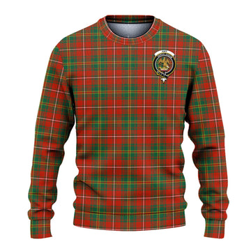 Hay Ancient Tartan Ugly Sweater with Family Crest