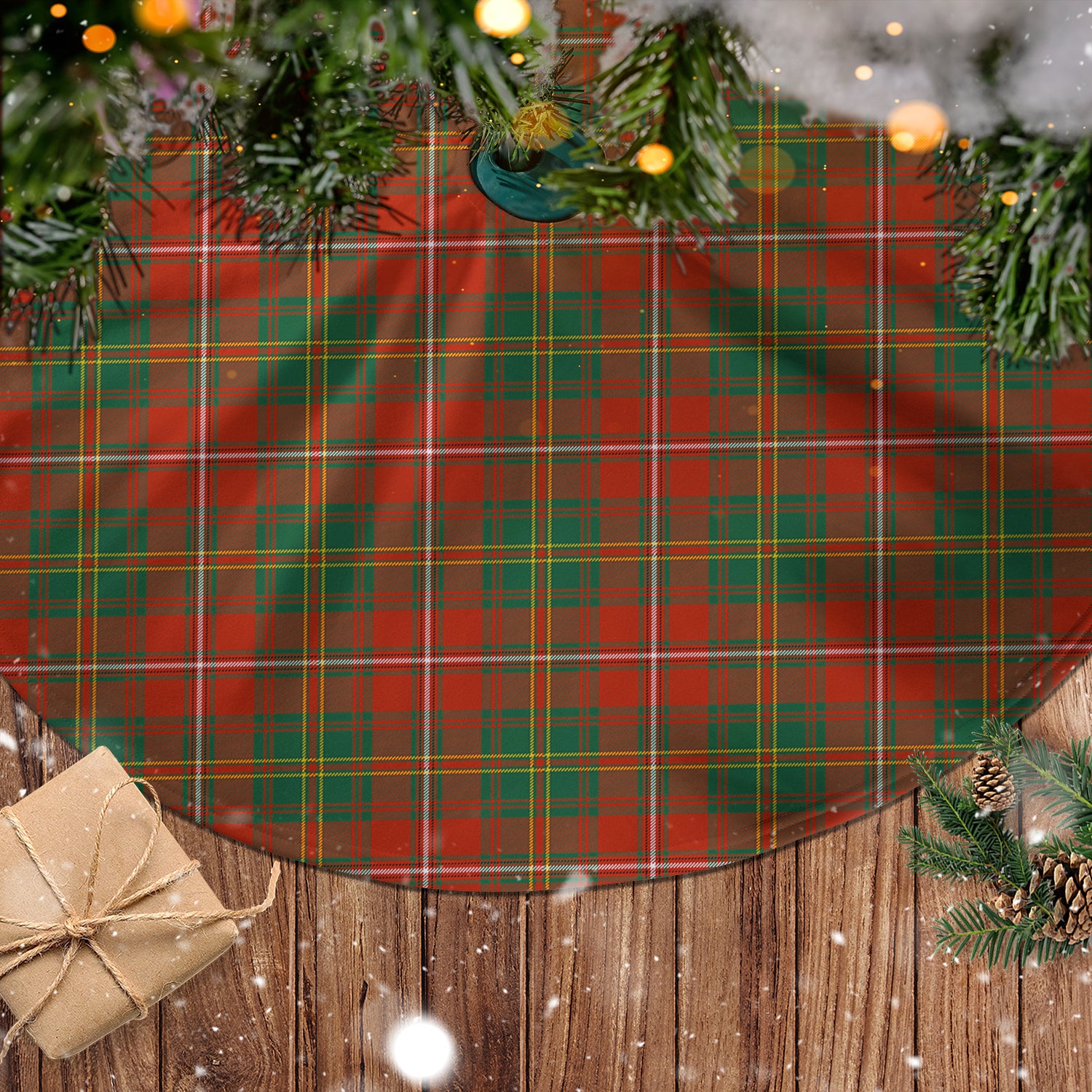 Hay Ancient Tartan Christmas Tree Skirt - Tartanvibesclothing