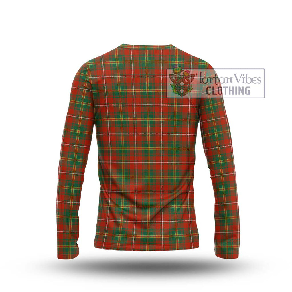 Hay Ancient Tartan Long Sleeve T-Shirt with Family Crest DNA In Me Style - Tartanvibesclothing Shop