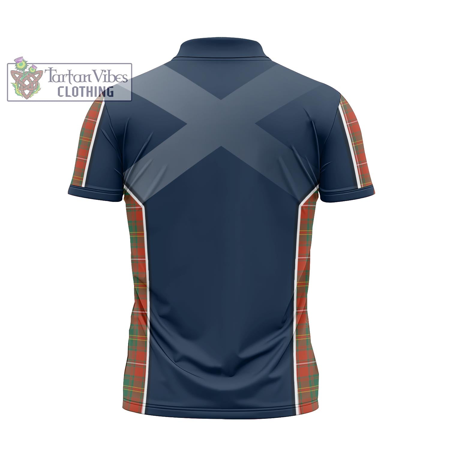 Tartan Vibes Clothing Hay Ancient Tartan Zipper Polo Shirt with Family Crest and Lion Rampant Vibes Sport Style