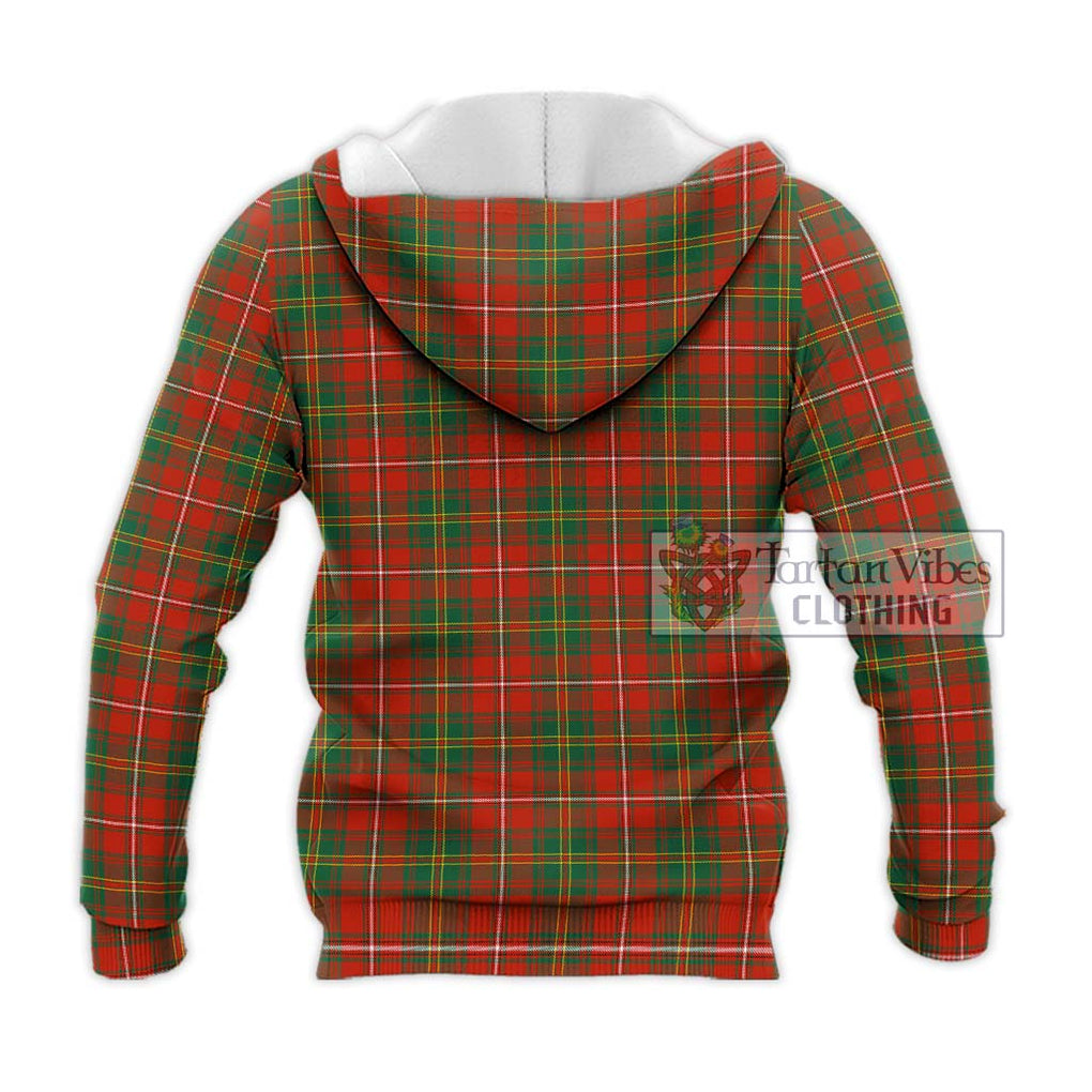 Hay Ancient Tartan Knitted Hoodie with Family Crest DNA In Me Style - Tartanvibesclothing Shop