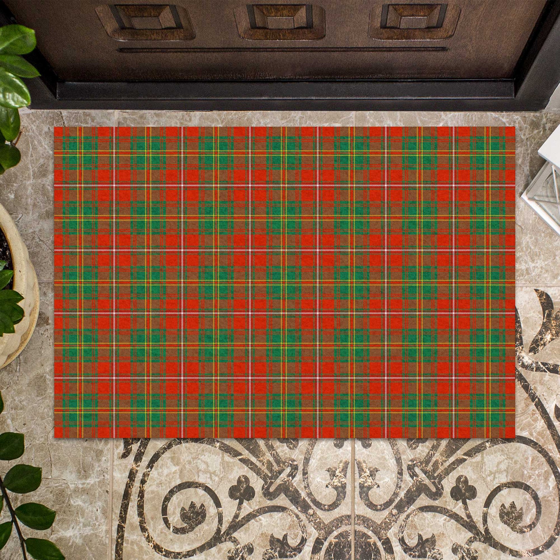 Hay Ancient Tartan Door Mat - Tartanvibesclothing