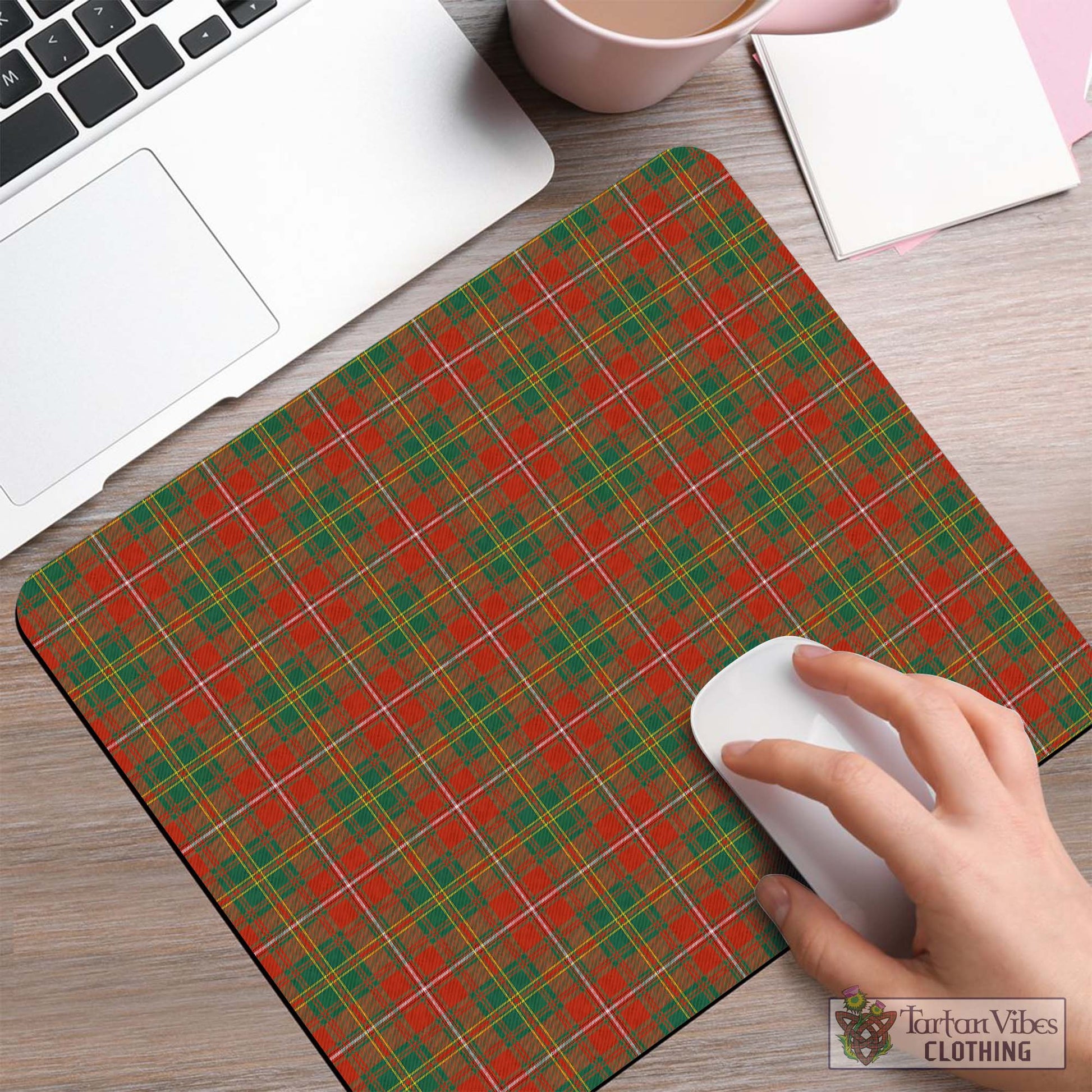 Tartan Vibes Clothing Hay Ancient Tartan Mouse Pad