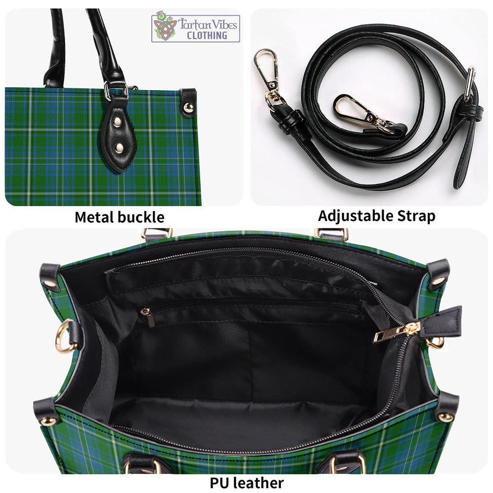 Tartan Vibes Clothing Hay Hunting Tartan Luxury Leather Handbags