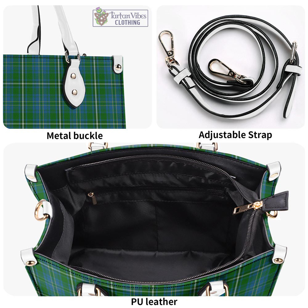 Tartan Vibes Clothing Hay Hunting Tartan Luxury Leather Handbags