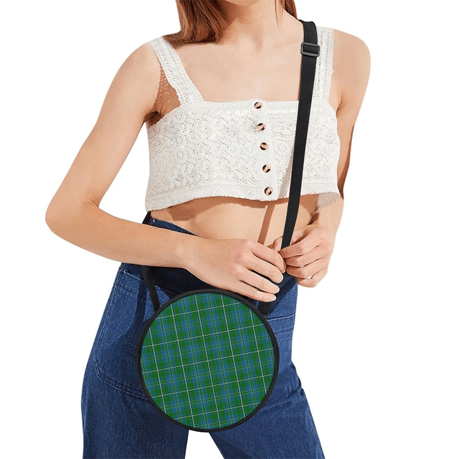 hay-hunting-tartan-round-satchel-bags