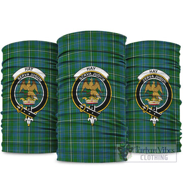 Hay Hunting Tartan Neck Gaiters, Tartan Bandanas, Tartan Head Band with Family Crest