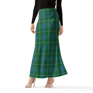 Hay Hunting Tartan Womens Full Length Skirt