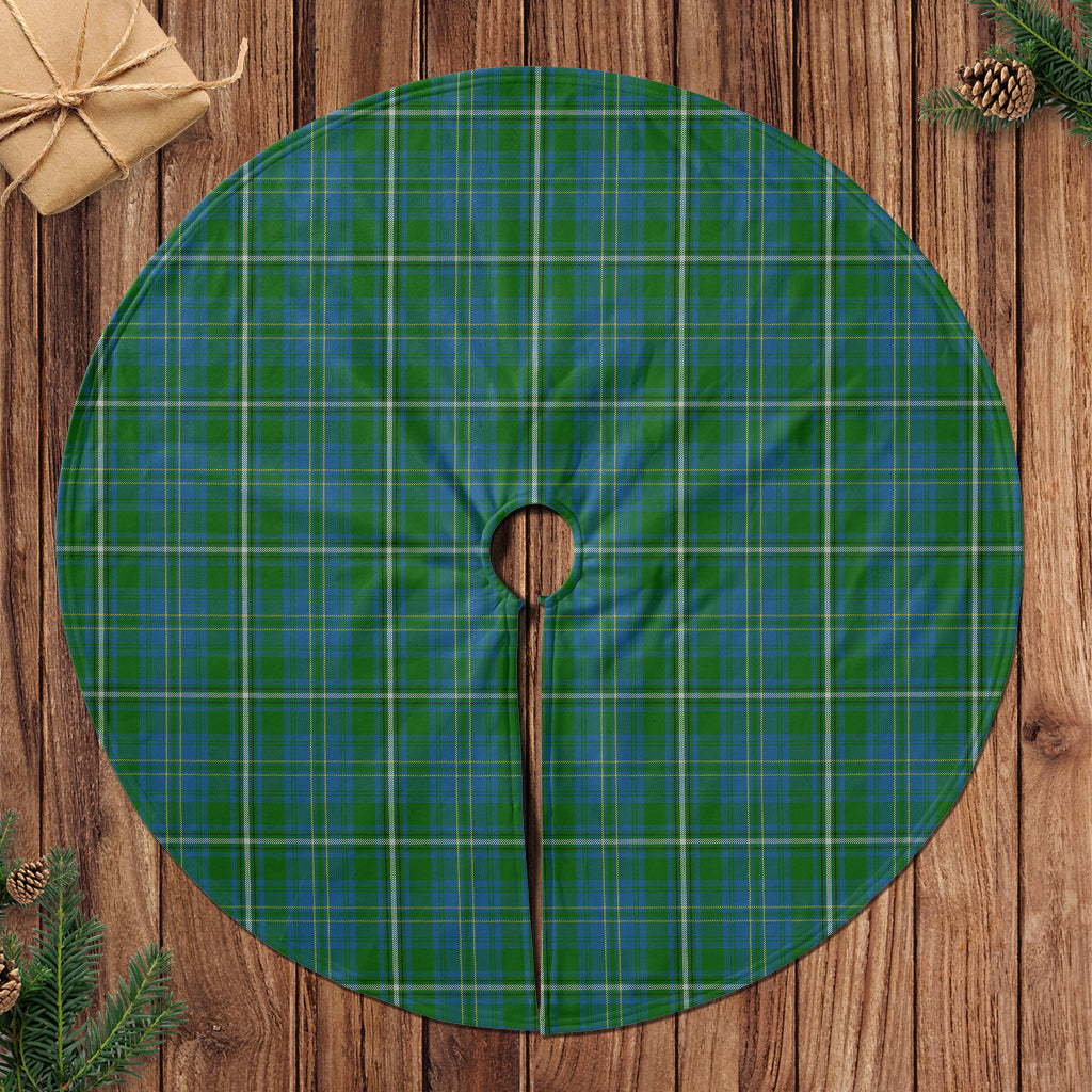 Hay Hunting Tartan Christmas Tree Skirt - Tartanvibesclothing