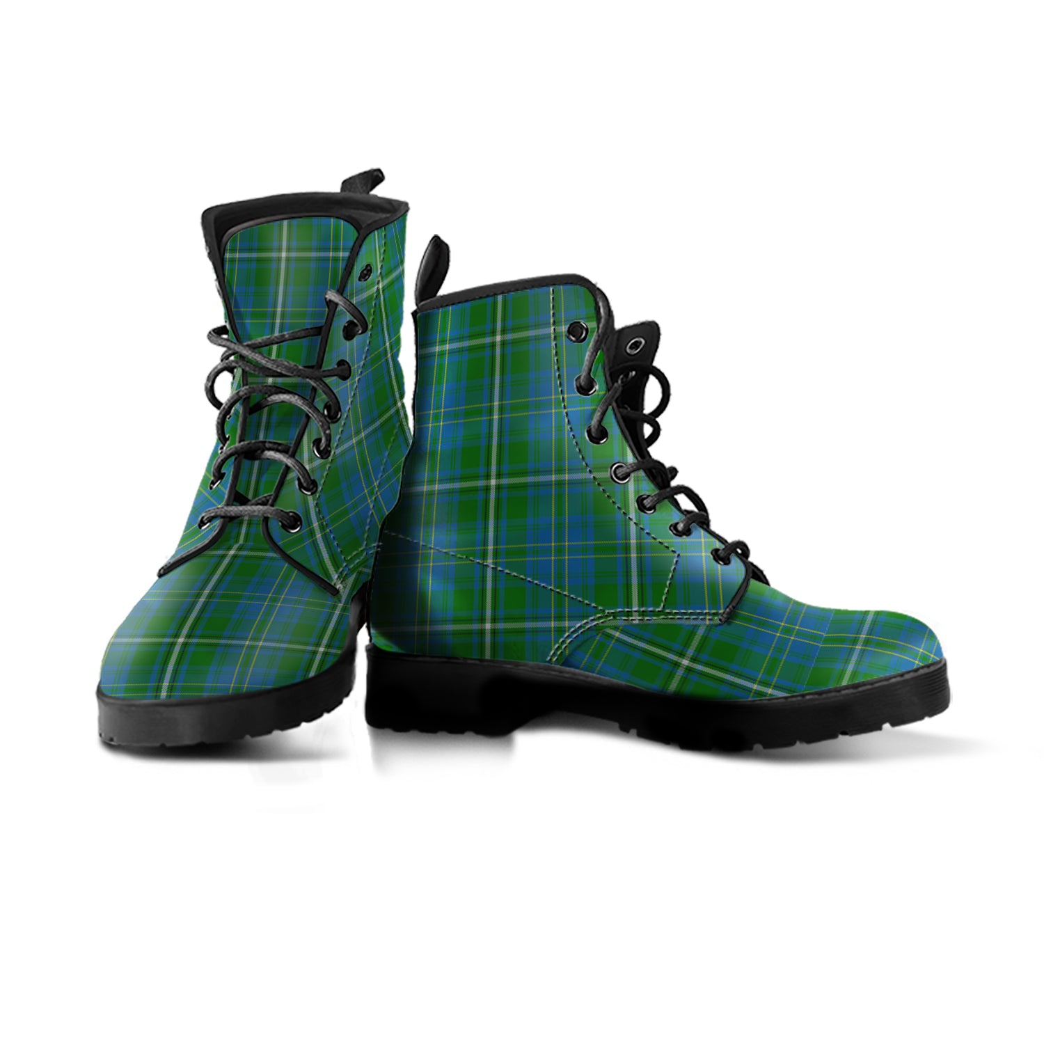 hay-hunting-tartan-leather-boots