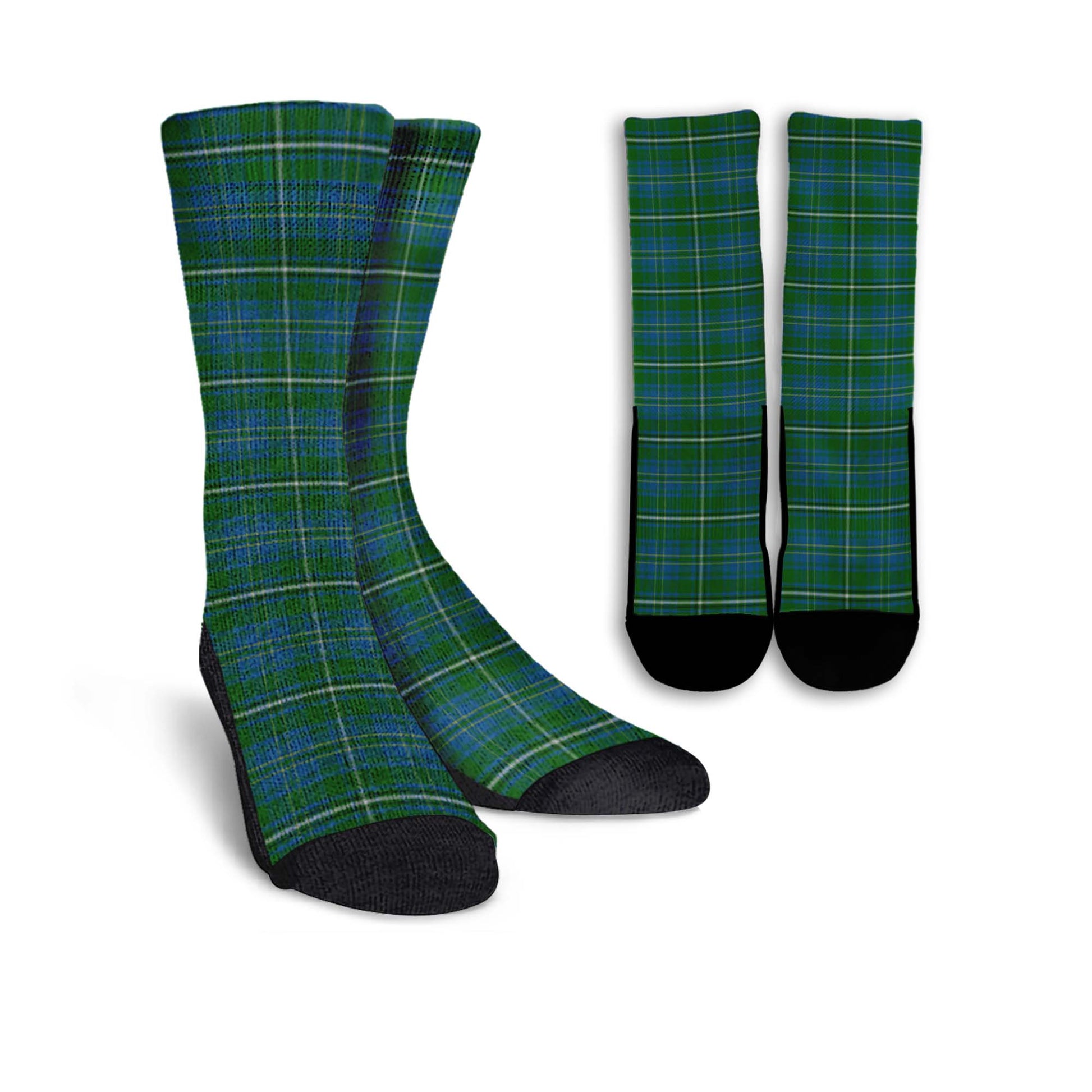 Hay Hunting Tartan Crew Socks - Tartanvibesclothing