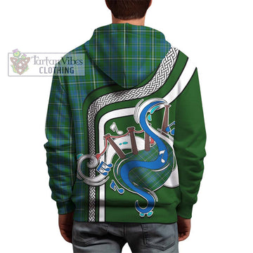 Hay Hunting Tartan Hoodie with Epic Bagpipe Style