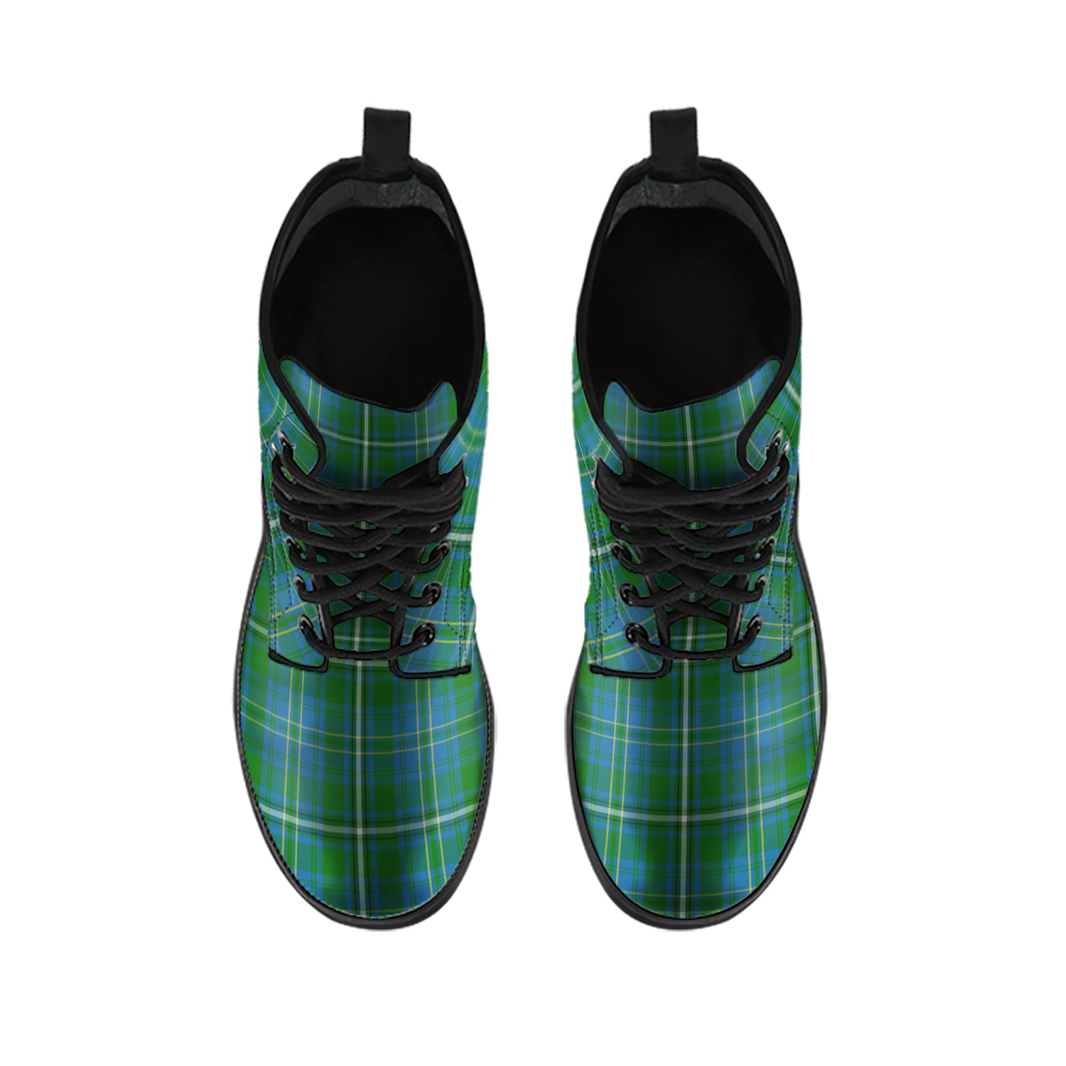 hay-hunting-tartan-leather-boots