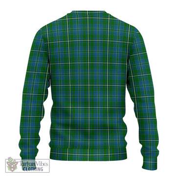 Hay Hunting Tartan Ugly Sweater with Family Crest DNA In Me Style