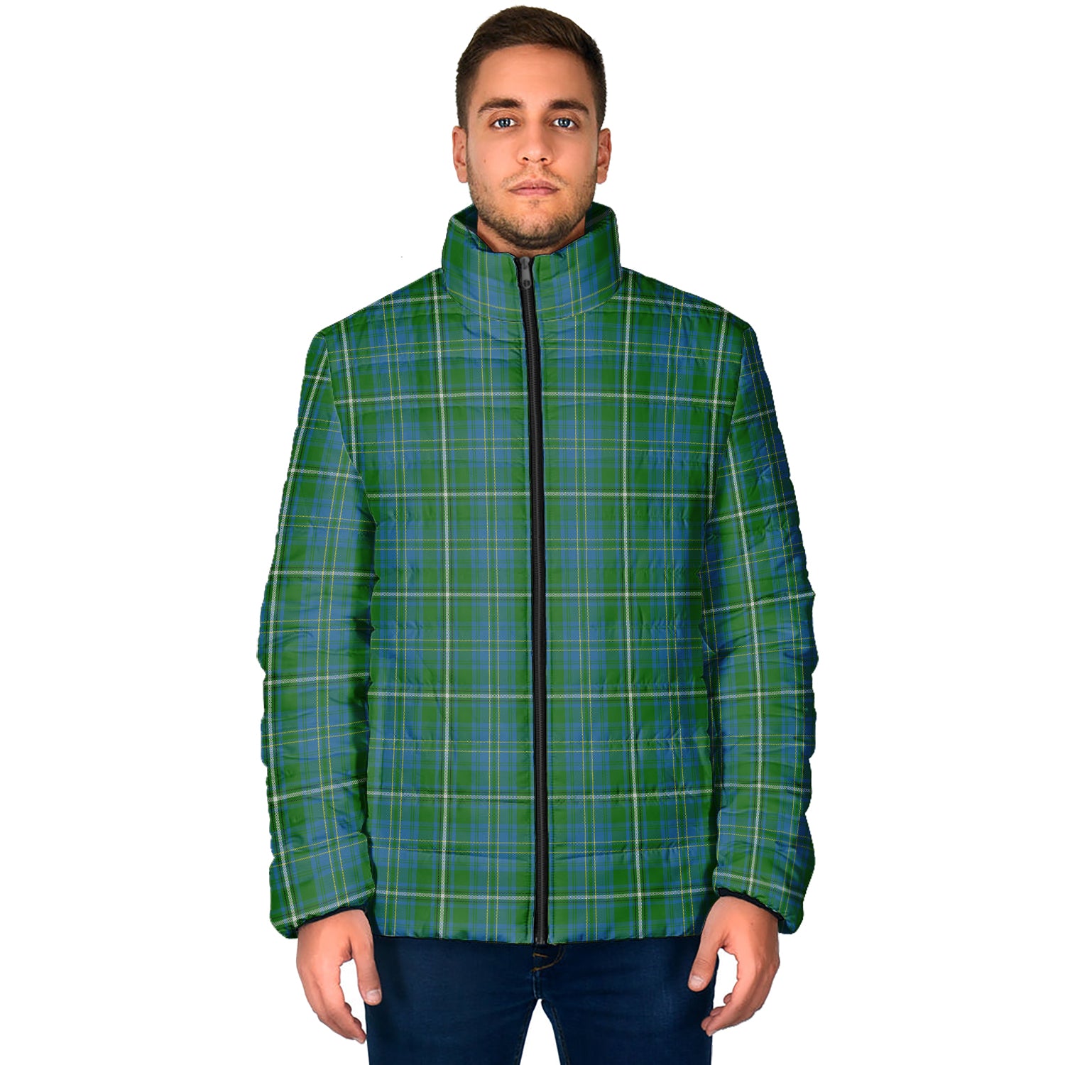 Hay Hunting Tartan Padded Jacket - Tartan Vibes Clothing