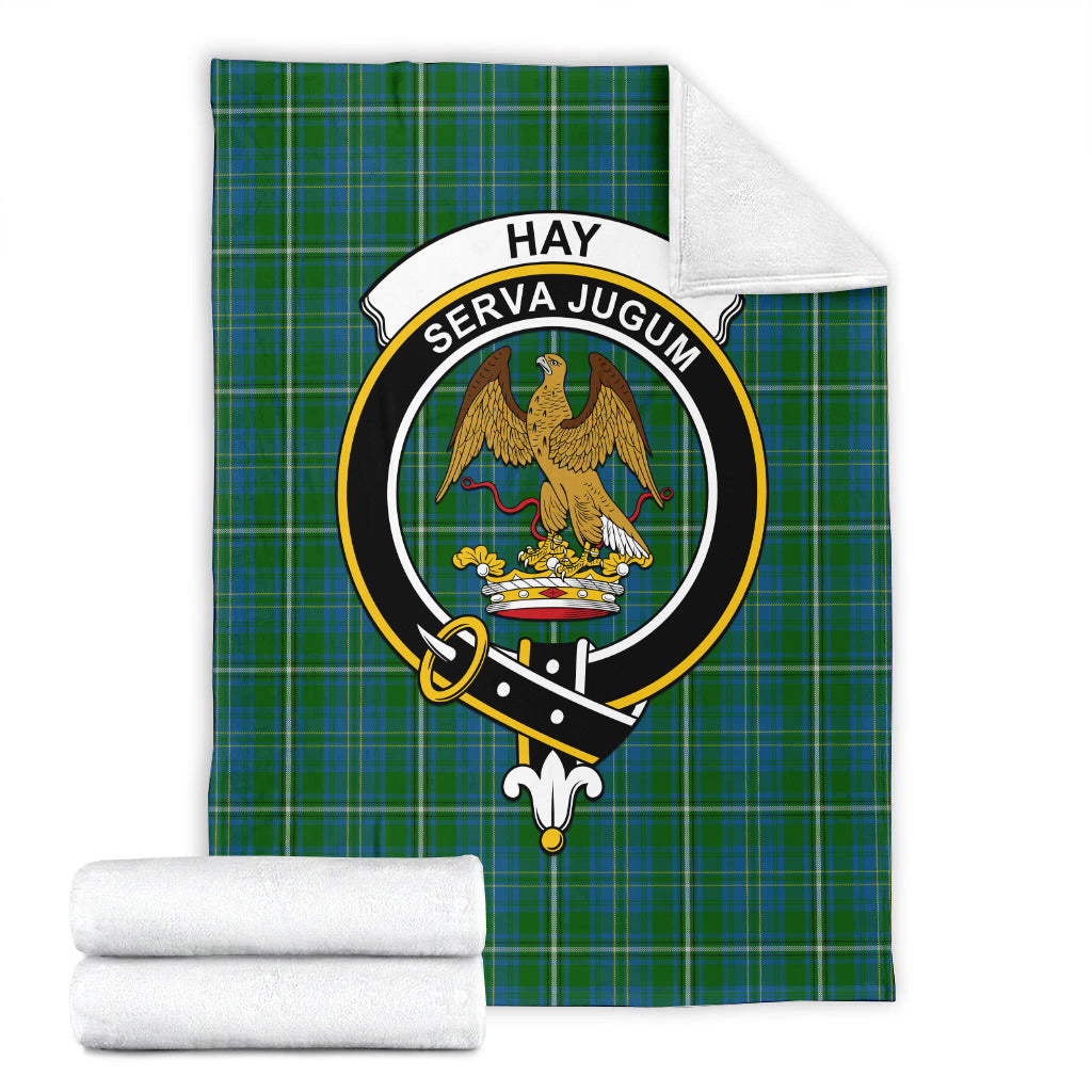 hay-hunting-tartab-blanket-with-family-crest