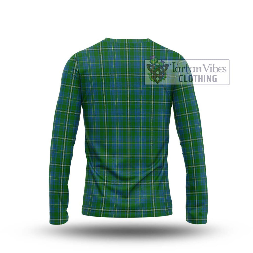 Hay Hunting Tartan Long Sleeve T-Shirt with Family Crest DNA In Me Style - Tartanvibesclothing Shop