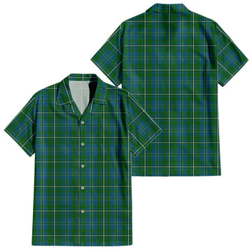 Hay Hunting Tartan Short Sleeve Button Down Shirt